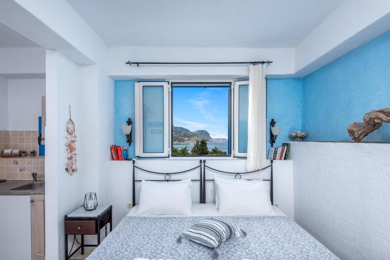 Agnanti Beach Apartments Archangelos  Ngoại thất bức ảnh