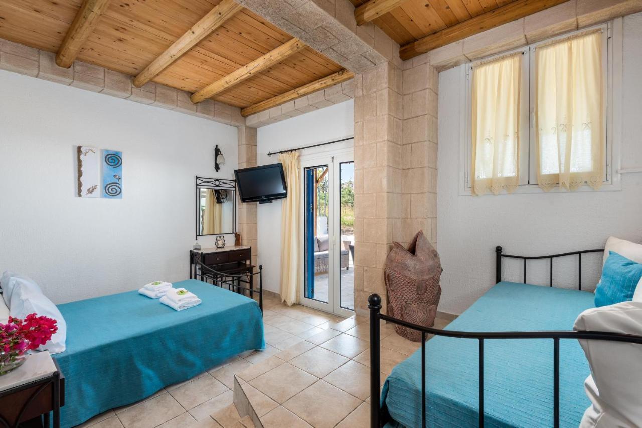 Agnanti Beach Apartments Archangelos  Ngoại thất bức ảnh
