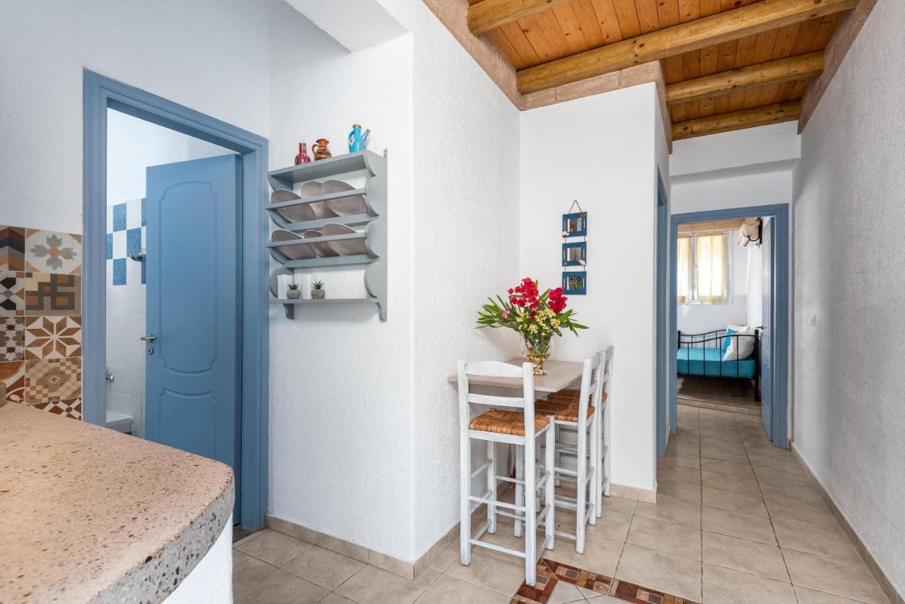 Agnanti Beach Apartments Archangelos  Ngoại thất bức ảnh