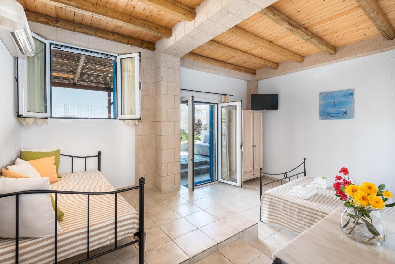 Agnanti Beach Apartments Archangelos  Ngoại thất bức ảnh