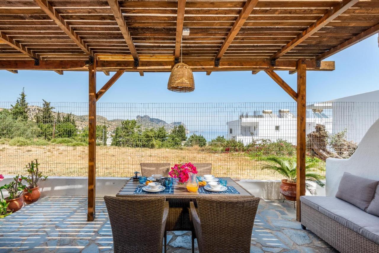 Agnanti Beach Apartments Archangelos  Ngoại thất bức ảnh