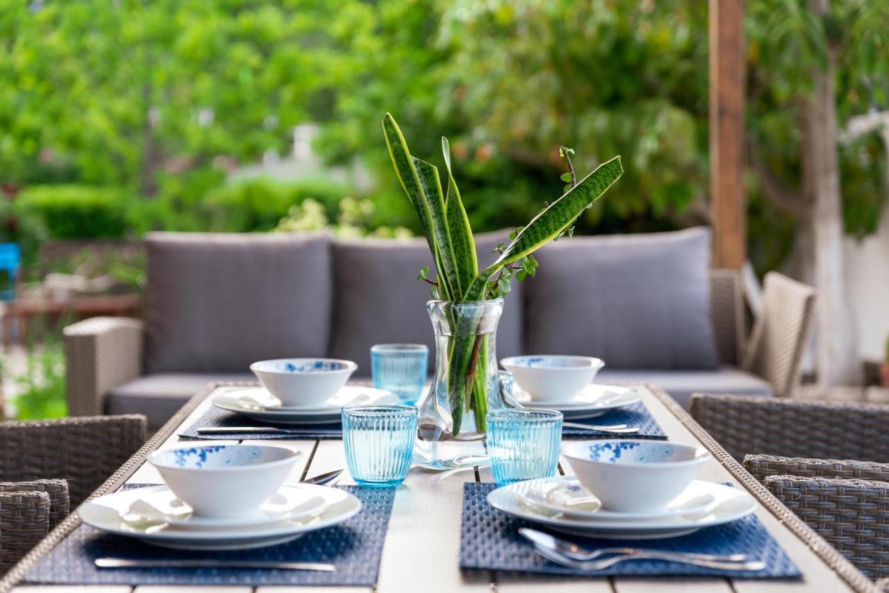 Agnanti Beach Apartments Archangelos  Ngoại thất bức ảnh