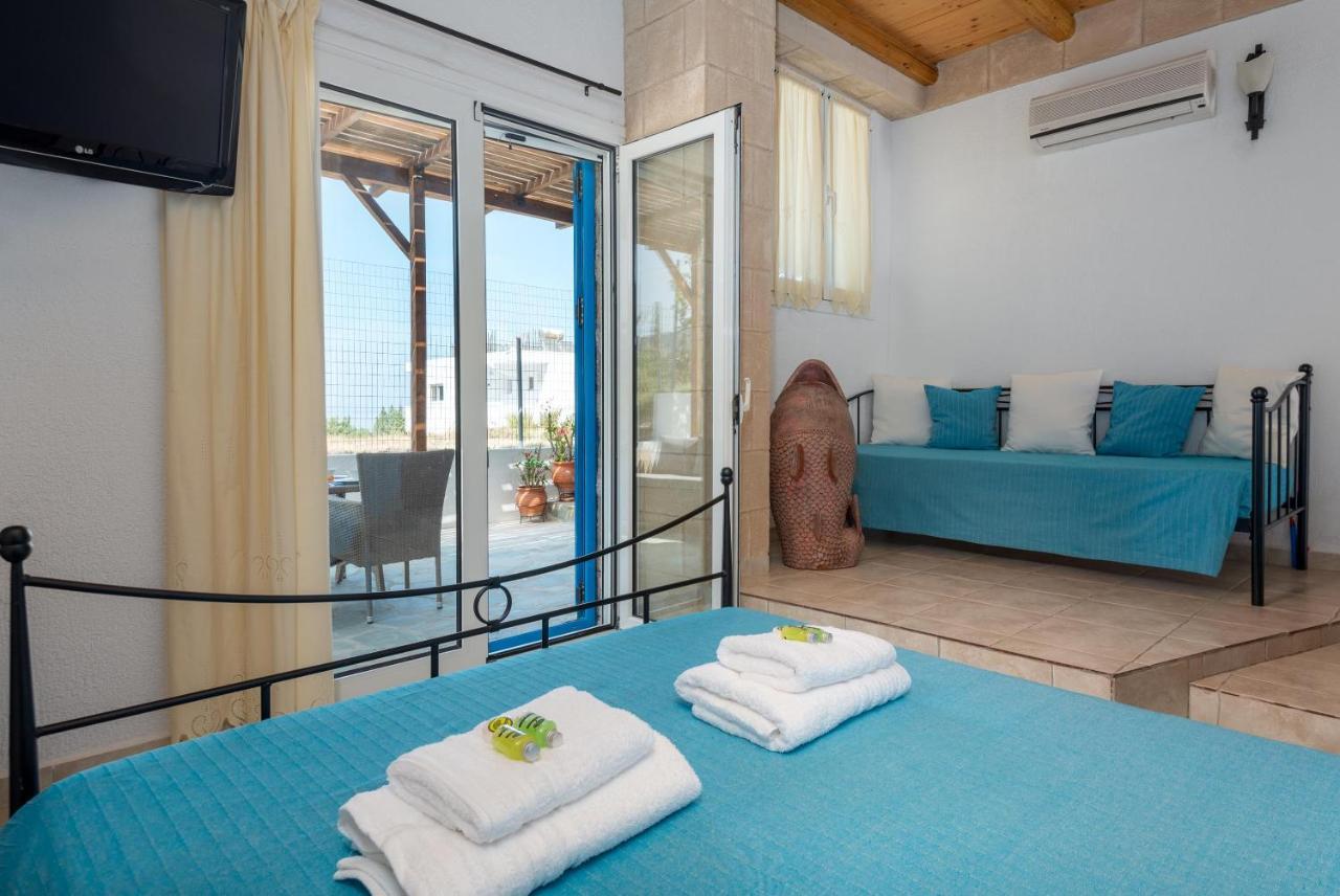 Agnanti Beach Apartments Archangelos  Ngoại thất bức ảnh