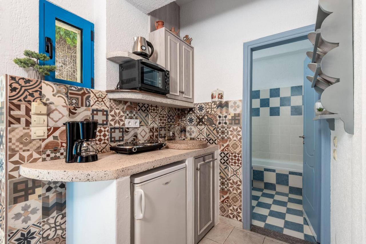 Agnanti Beach Apartments Archangelos  Ngoại thất bức ảnh