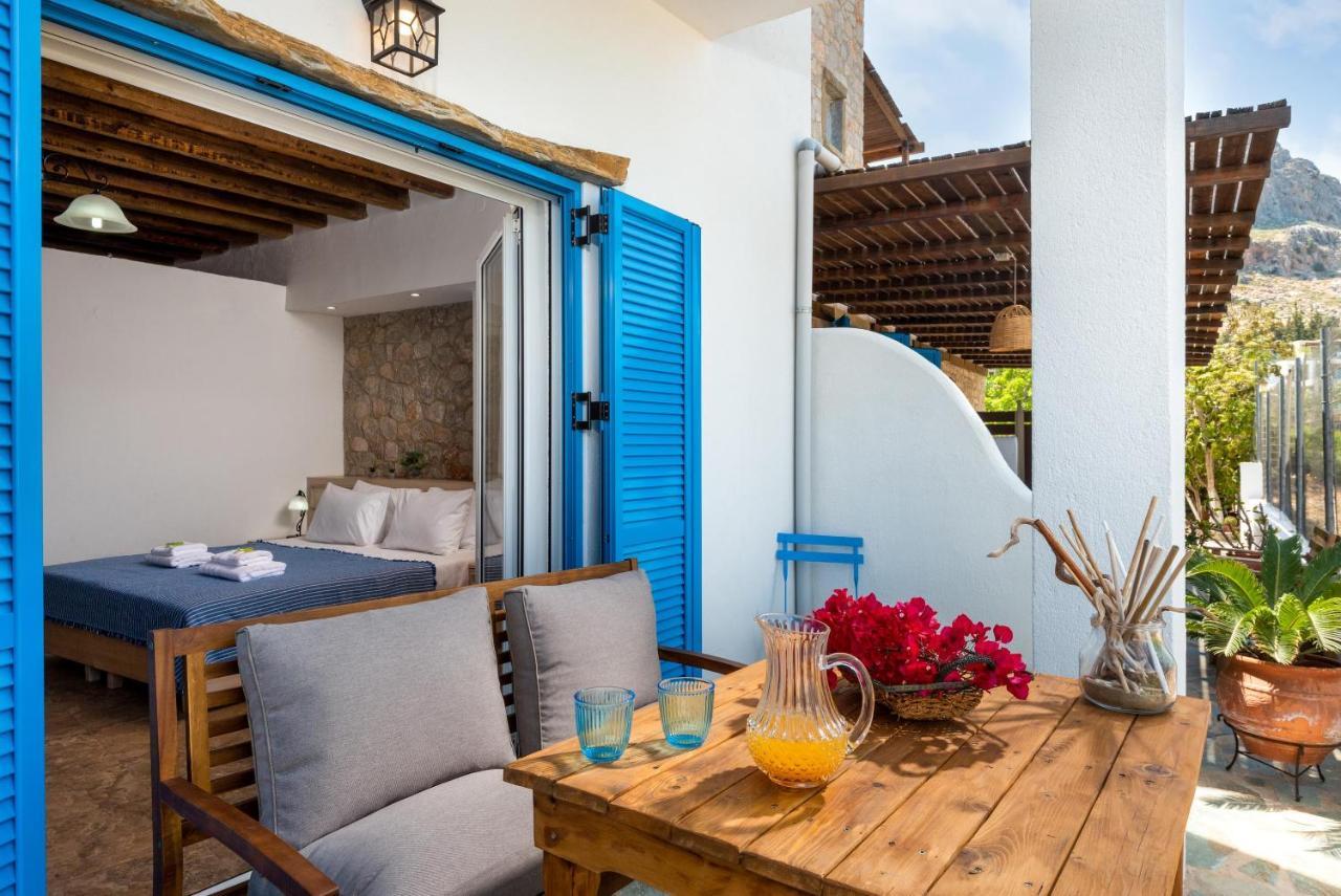 Agnanti Beach Apartments Archangelos  Ngoại thất bức ảnh