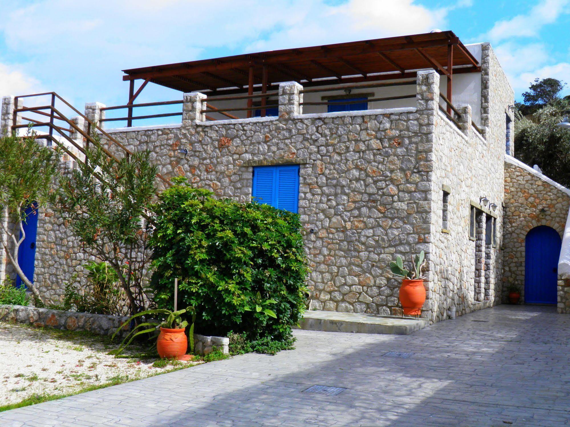 Agnanti Beach Apartments Archangelos  Ngoại thất bức ảnh