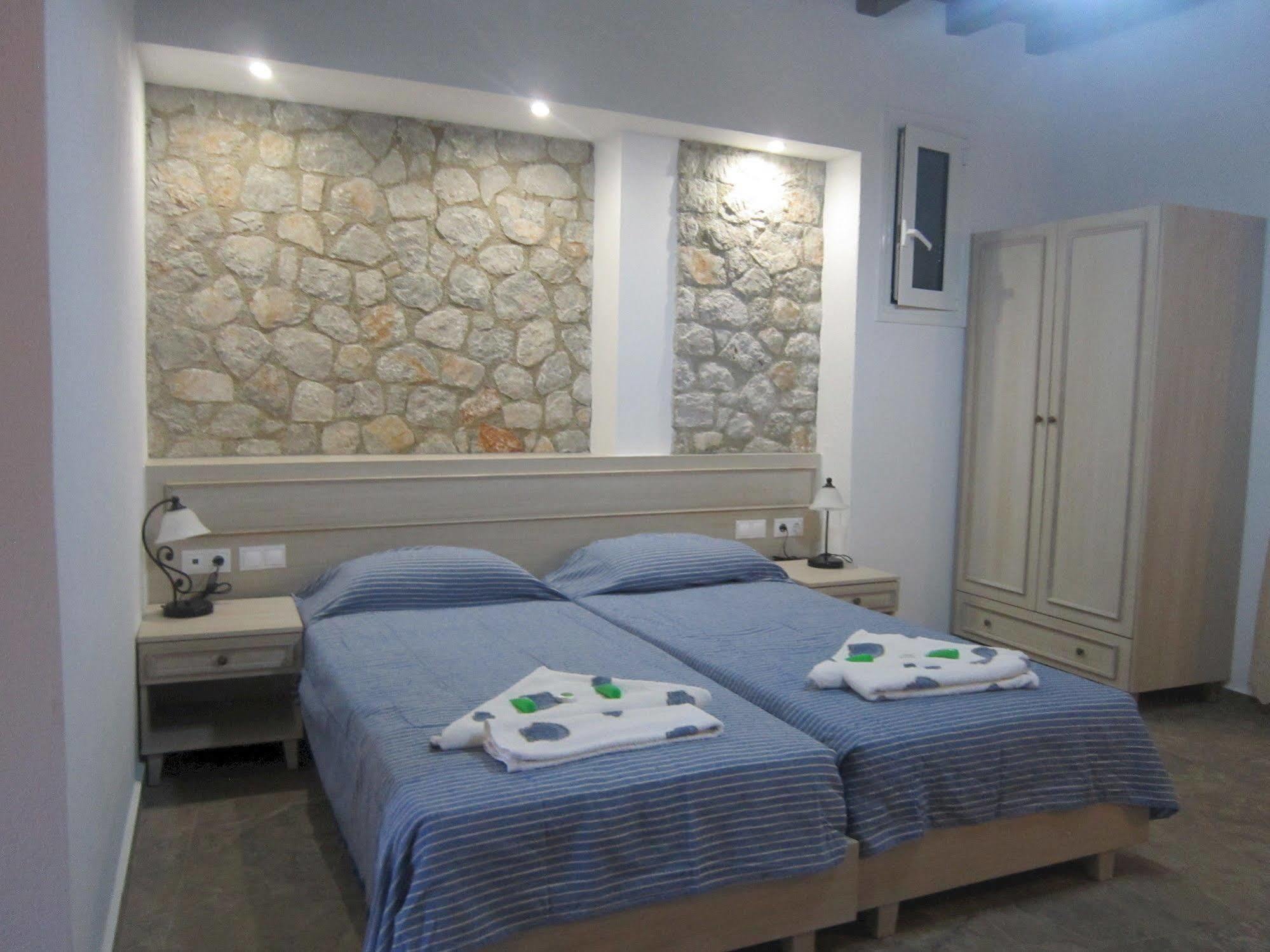 Agnanti Beach Apartments Archangelos  Ngoại thất bức ảnh
